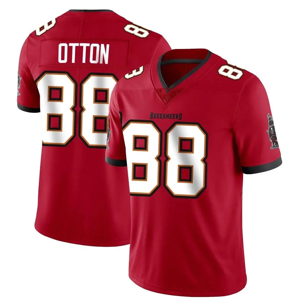 Parkc TB.Buccaneers #88 Cade Otton Player Red Limited Vapor Home Game Stitched Jerseys