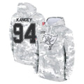 Parkc TB.Buccaneers #94 Calijah Kancey Player Arctic Camo Limited Salute to Service Pullover Hoodies Game Stitched Jerseys