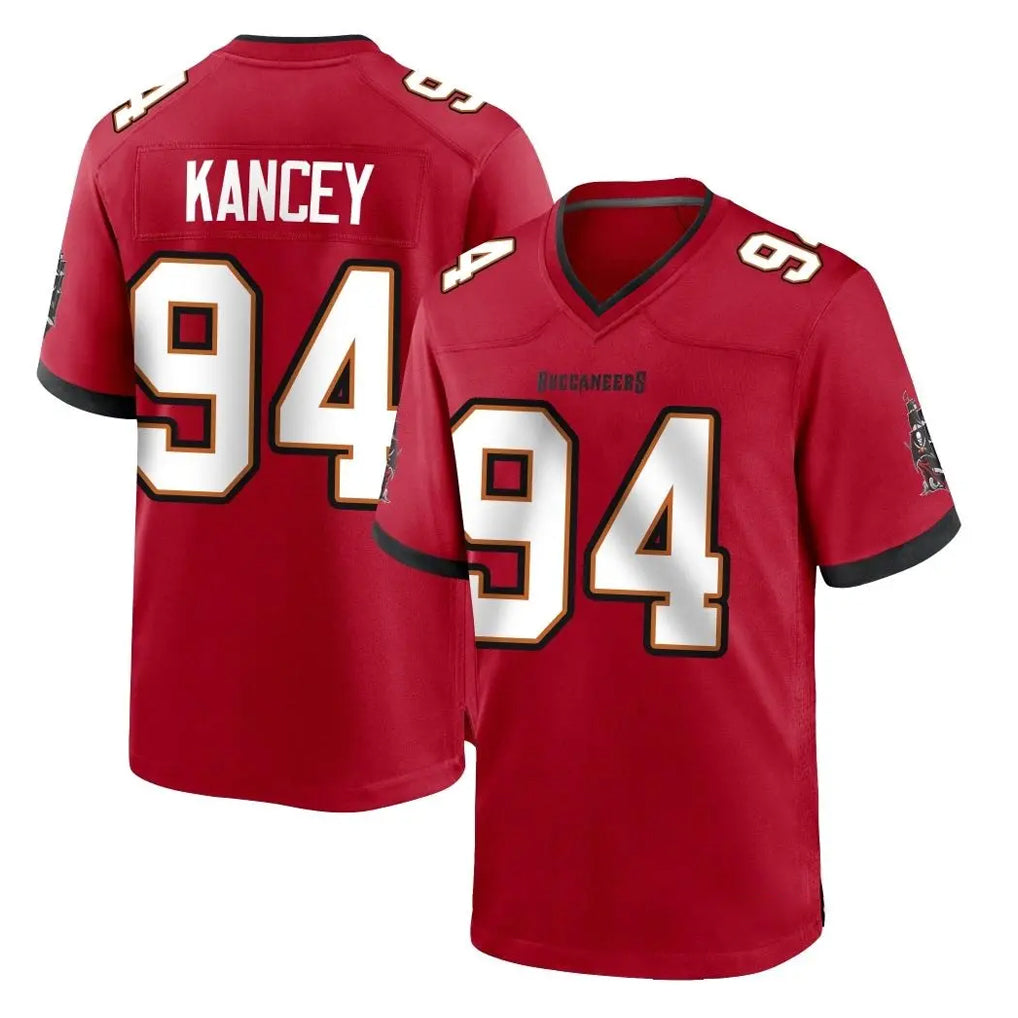 Parkc TB.Buccaneers #94 Calijah Kancey Player Red Home Game Stitched Jerseys