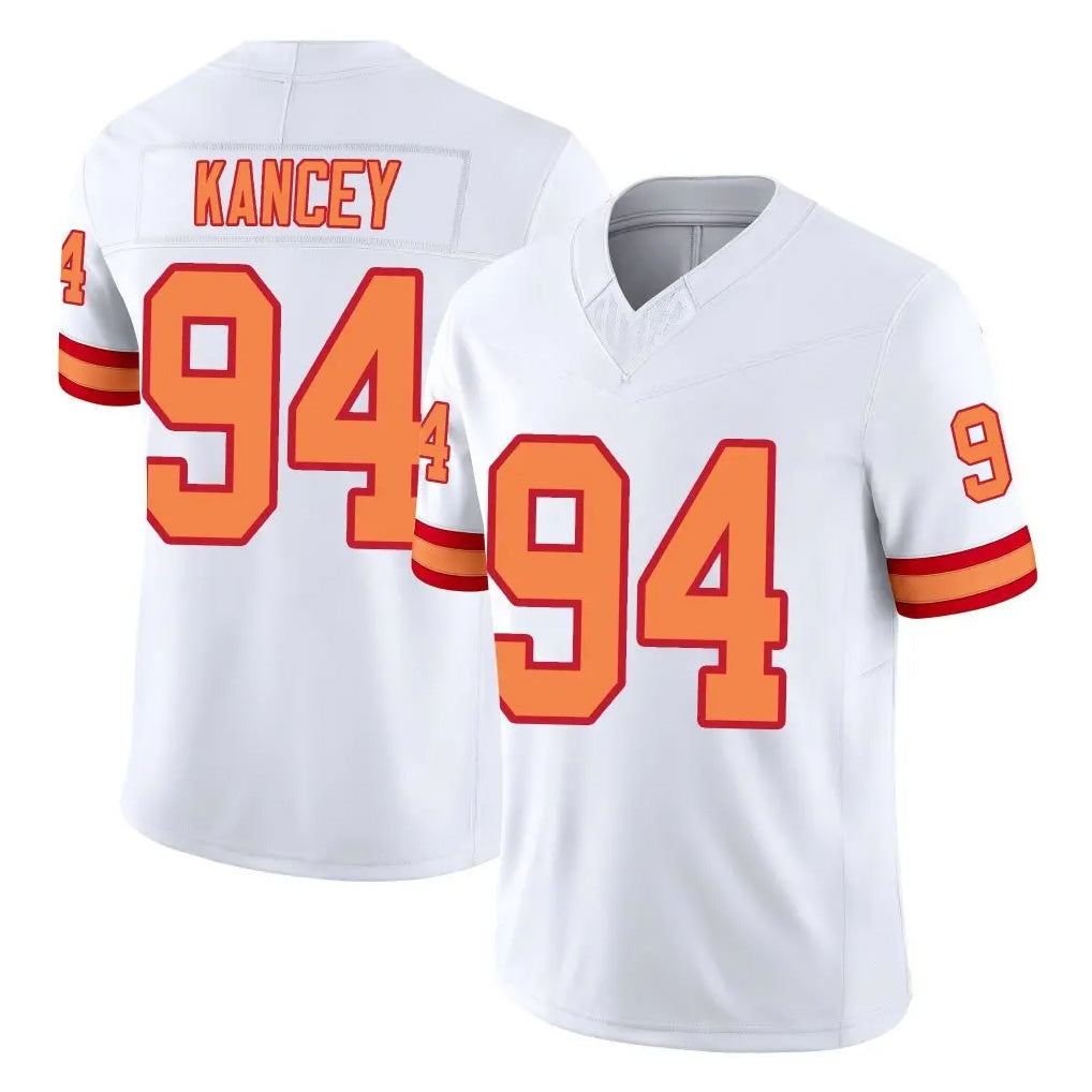 Parkc TB.Buccaneers #94 Calijah Kancey Player White Limited '76 Vapor F.U.S.E. Home Game Stitched Jerseys