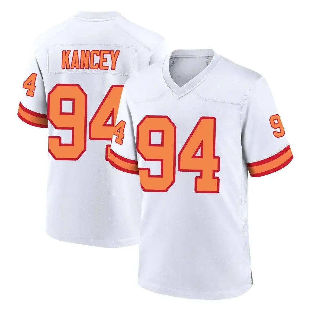 Parkc TB.Buccaneers #94 Calijah Kancey Player White '76 Home Game Stitched Jerseys