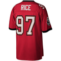 Parkc TB.Buccaneers #97 Simeon Rice Mitchell & Ness Red Legacy Replica Stitched Puhic Jersey