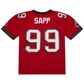 Parkc TB.Buccaneers #99 Warren Sapp Mitchell & Ness Red 2002 Legacy Replica Jersey Stitched Puhic Game Jerseys