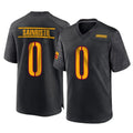 Parkc W.Commanders #0 Mike Sainristil Player Black Home Game Stitched Jerseys