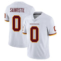 Parkc W.Commanders #0 Mike Sainristil Player White Limited Vapor Untouchable Home Game Stitched Jerseys