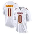 Parkc W.Commanders #0 Mike Sainristil Player White Tundra Fashion Home Game Stitched Jerseys