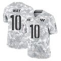 Parkc W.Commanders #10 Tress Way Player Arctic Camo Limited Salute To Service Home Game Stitched Jerseys