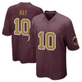 Parkc W.Commanders #10 Tress Way Player Burgundy Alternate Home Game Stitched Jerseys
