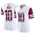 Parkc W.Commanders #10 Tress Way Player White Limited Vapor Home Game Stitched Jerseys