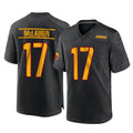 Parkc W.Commanders #17 Terry Mclaurin Player Black Home Game Stitched Jerseys