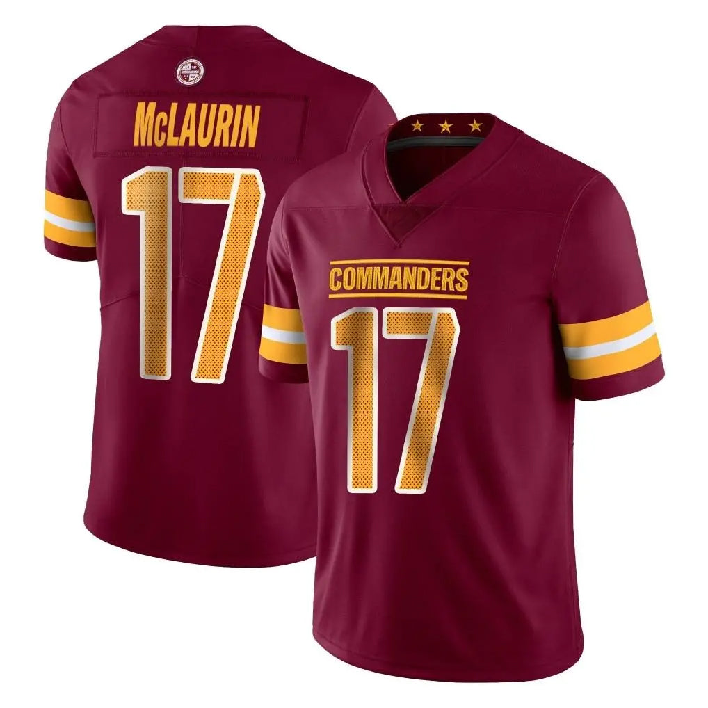 Parkc W.Commanders #17 Terry Mclaurin Player Burgundy Limited Vapor Home Game Stitched Jerseys