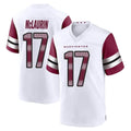 Parkc W.Commanders #17 Terry Mclaurin Player White Game Home Stitched Jerseys