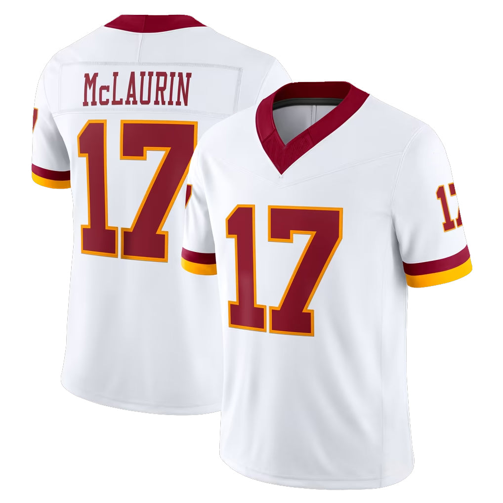 Parkc W.Commanders #17 Terry Mclaurin Player White Limited Vapor F.U.S.E. Home Game Stitched Jerseys