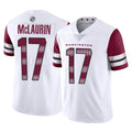 Parkc W.Commanders #17 Terry Mclaurin Player White Limited Vapor Home Game Stitched Jerseys