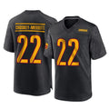 Parkc W.Commanders #22 Jacory Croskey-Merritt Player Black Home Game Stitched Jerseys
