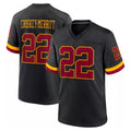 Parkc W.Commanders #22 Jacory Croskey-Merritt Player Black Limited Home Game Stitched Jerseys