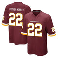 Parkc W.Commanders #22 Jacory Croskey-Merritt Player Burgundy Team Color Home Game Stitched Jerseys