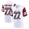 Parkc W.Commanders #22 Jacory Croskey-Merritt Player White Game Home Stitched Jerseys