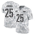 Parkc W.Commanders #25 Nick Cross Player Arctic Camo Limited Salute To Service Home Game Stitched Jerseys