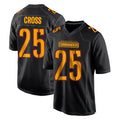Parkc W.Commanders #25 Nick Cross Player Black Carbon Fashion Home Game Stitched Jerseys