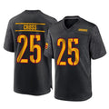 Parkc W.Commanders #25 Nick Cross Player Black Home Game Stitched Jerseys