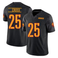 Parkc W.Commanders #25 Nick Cross Player Black Limited Vapor F.U.S.E. Home Game Stitched Jerseys