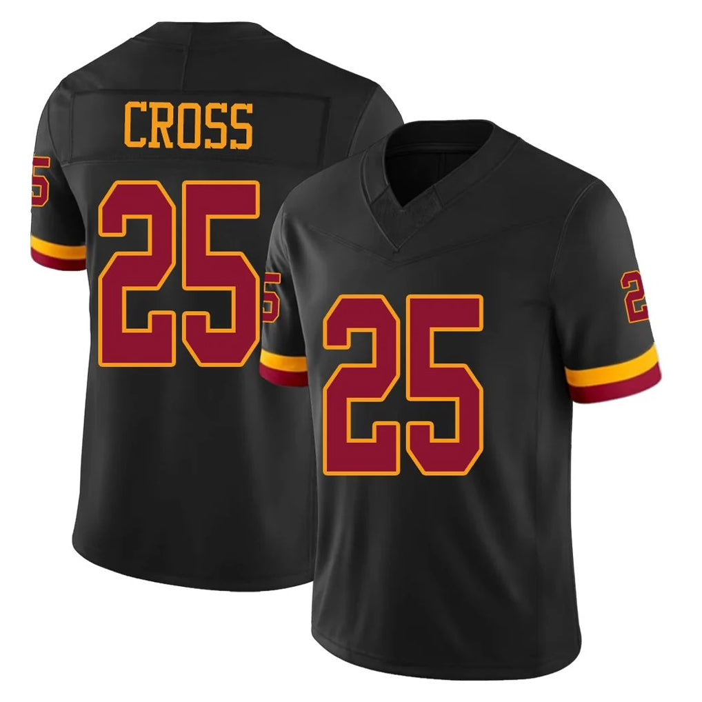 Parkc W.Commanders #25 Nick Cross Player Black Limited Vapor Home Game Stitched Jerseys