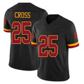 Parkc W.Commanders #25 Nick Cross Player Black Limited Vapor Home Game Stitched Jerseys