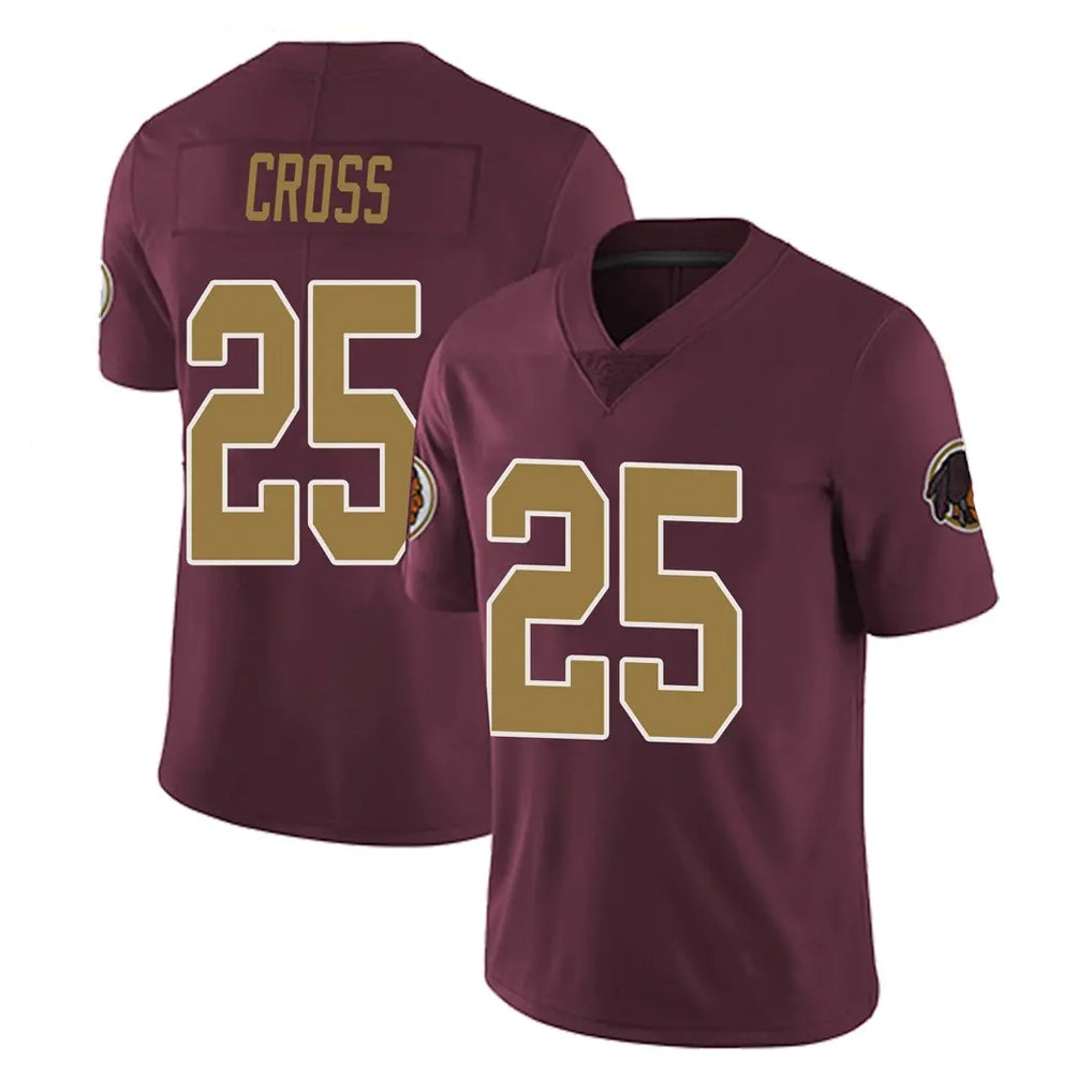 Parkc W.Commanders #25 Nick Cross Player Burgundy Alternate Vapor Untouchable Home Game Stitched Jerseys