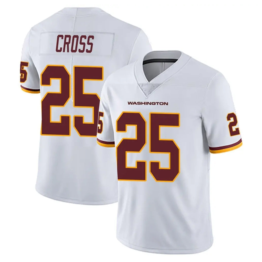 Parkc W.Commanders #25 Nick Cross Player White Limited Vapor Untouchable Home Game Stitched Jerseys