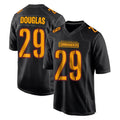 Parkc W.Commanders #29 Rasul Douglas Player Black Carbon Fashion Home Game Stitched Jerseys