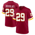 Parkc W.Commanders #29 Rasul Douglas Player Burgundy Game Home Stitched Jerseys
