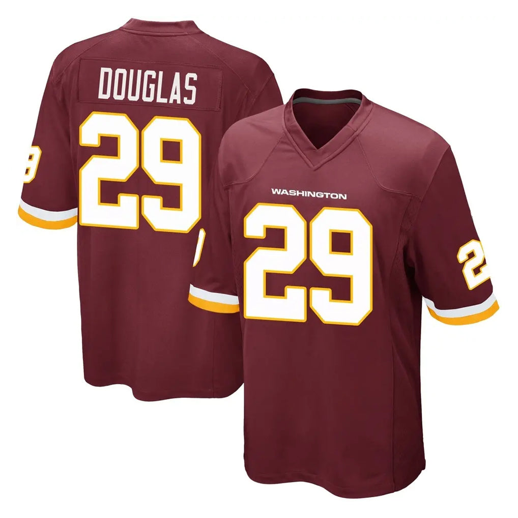 Parkc W.Commanders #29 Rasul Douglas Player Burgundy Team Color Home Game Stitched Jerseys
