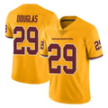 Parkc W.Commanders #29 Rasul Douglas Player Gold Limited Color Rush Home Game Stitched Jerseys