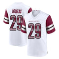 Parkc W.Commanders #29 Rasul Douglas Player White Game Home Stitched Jerseys