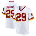 Parkc W.Commanders #29 Rasul Douglas Player White Home Game Stitched Jerseys