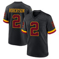 Parkc W.Commanders #2 Amik Robertson Player Black Limited Home Game Stitched Jerseys