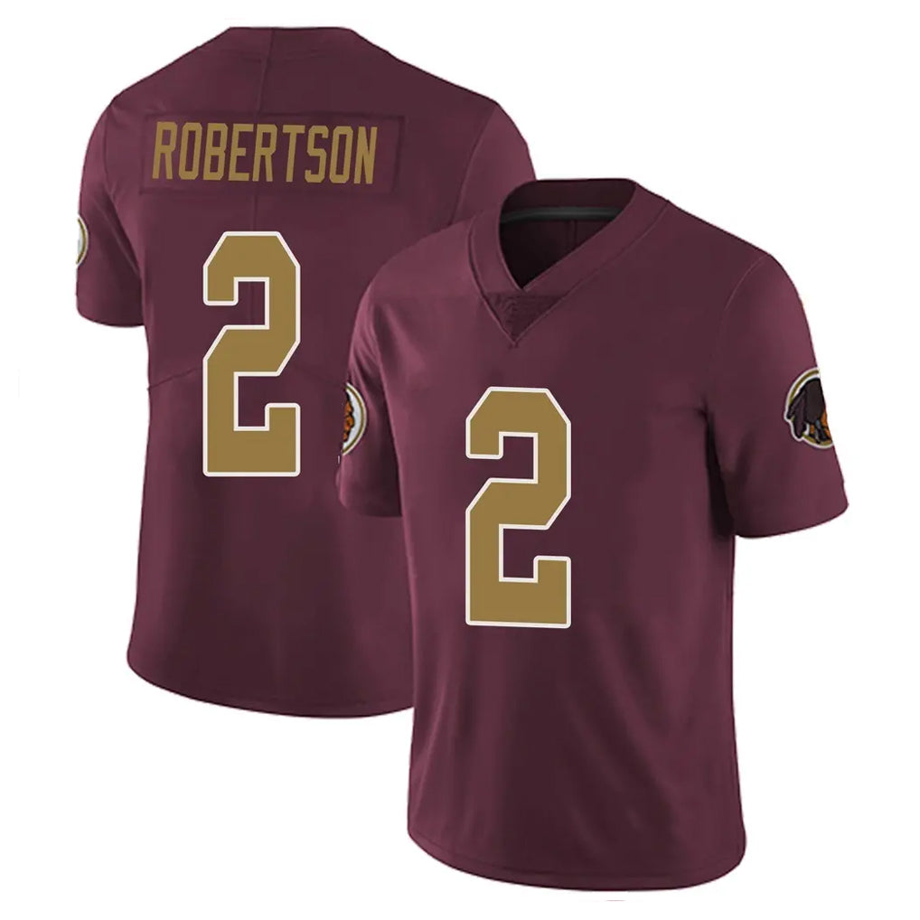 Parkc W.Commanders #2 Amik Robertson Player Burgundy Alternate Vapor Untouchable Home Game Stitched Jerseys