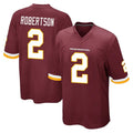 Parkc W.Commanders #2 Amik Robertson Player Burgundy Team Color Home Game Stitched Jerseys