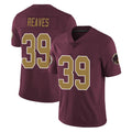 Parkc W.Commanders #39 Jeremy Reaves Player Burgundy Alternate Vapor Untouchable Home Game Stitched Jerseys