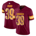 Parkc W.Commanders #39 Jeremy Reaves Player Burgundy Limited Vapor Home Game Stitched Jerseys