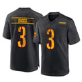 Parkc W.Commanders #3 Stefon Diggs Player Black Home Game Stitched Jerseys