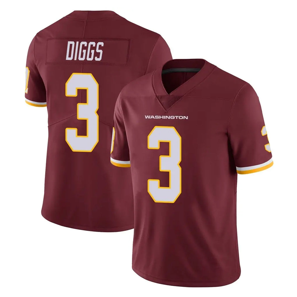 Parkc W.Commanders #3 Stefon Diggs Player Burgundy Limited Team Color Vapor Untouchable Home Game Stitched Jerseys
