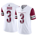 Parkc W.Commanders #3 Stefon Diggs Player White Limited Vapor Home Game Stitched Jerseys