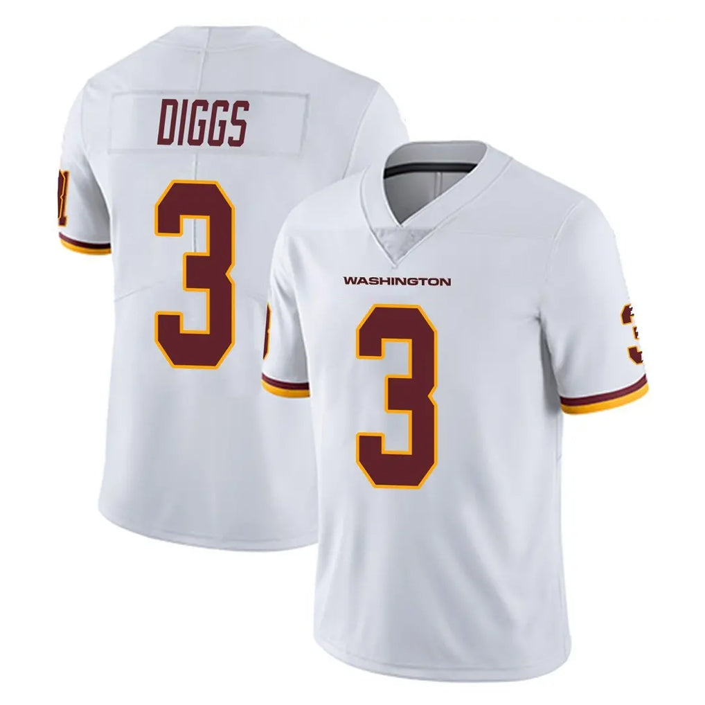 Parkc W.Commanders #3 Stefon Diggs Player White Limited Vapor Untouchable Home Game Stitched Jerseys