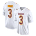 Parkc W.Commanders #3 Stefon Diggs Player White Tundra Fashion Home Game Stitched Jerseys