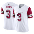 Parkc W.Commanders #3 Stefon Diggs Player White Vapor F.U.S.E. Limited Home Game Stitched Jerseys