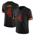 Parkc W.Commanders #4 Frankie Luvu Player Black Limited Vapor Home Game Stitched Jerseys