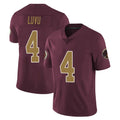 Parkc W.Commanders #4 Frankie Luvu Player Burgundy Alternate Vapor Untouchable Home Game Stitched Jerseys