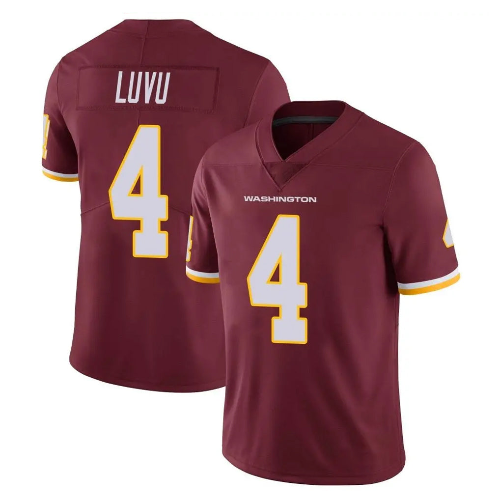 Parkc W.Commanders #4 Frankie Luvu Player Burgundy Limited Team Color Vapor Untouchable Home Game Stitched Jerseys